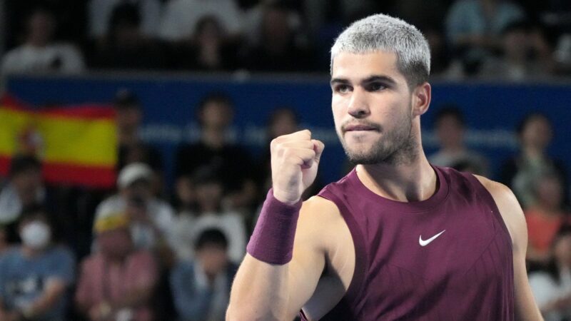 Carlos Alcaraz storms into Japan Open semifinals with win over Nakashima