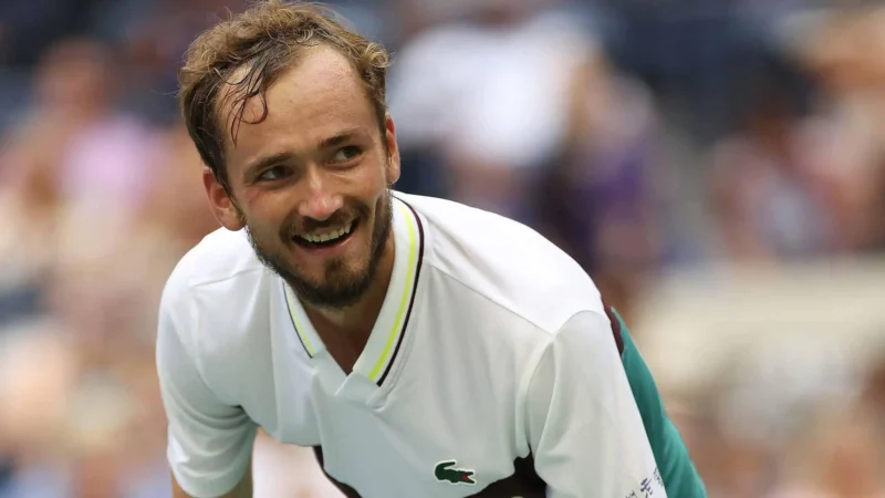 Medvedev books Zverev showdown after straight-sets win in Beijing