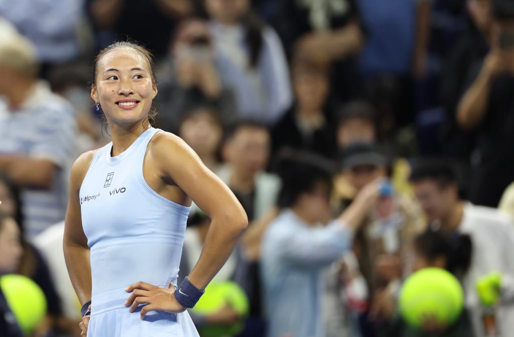 China’s Zheng Qinwen shines in first match back after surgery
