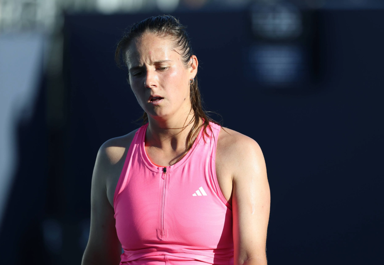 Daria Kasatkina steps away from tennis after hitting breaking point