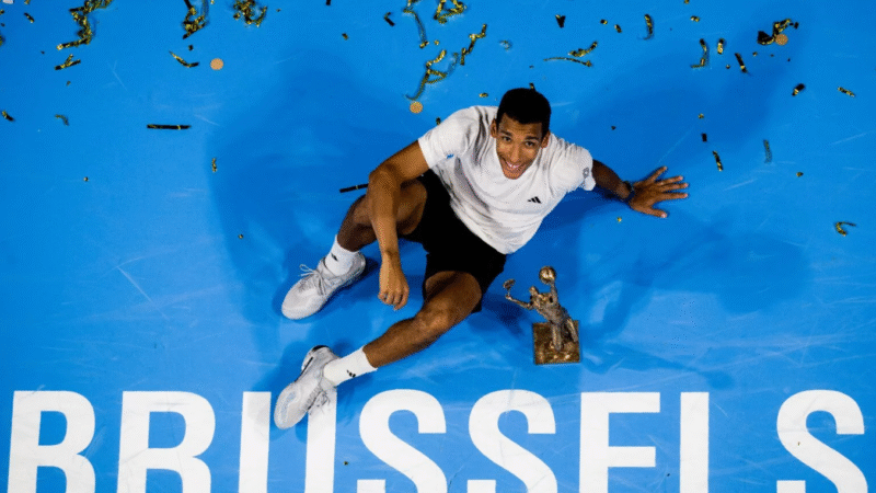 Felix Auger-Aliassime’s Brussels breakthrough keeps ATP Finals dream alive