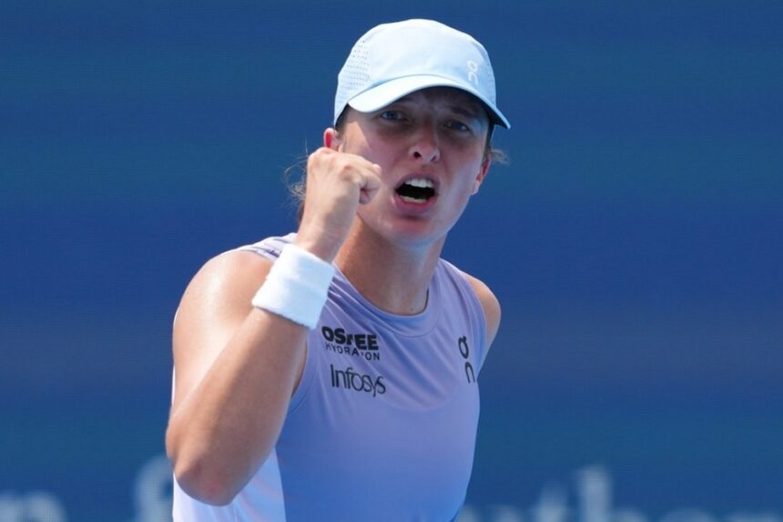 Iga Swiatek’s consistency enters the record books in Wuhan