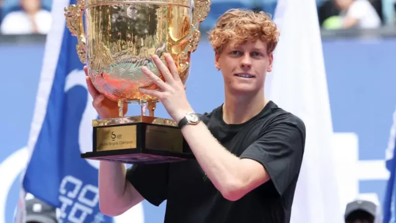 Jannik Sinner sweeps past Learner Tien to reclaim Beijing crown