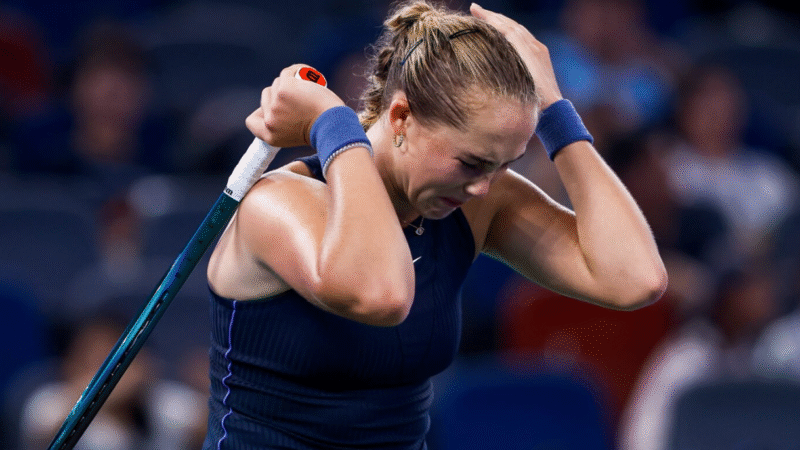 The agony of six points that cost Mirra Andreeva the WTA Finals