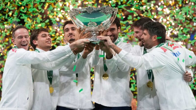 Historic third title cements Italy as Davis Cup dynasty