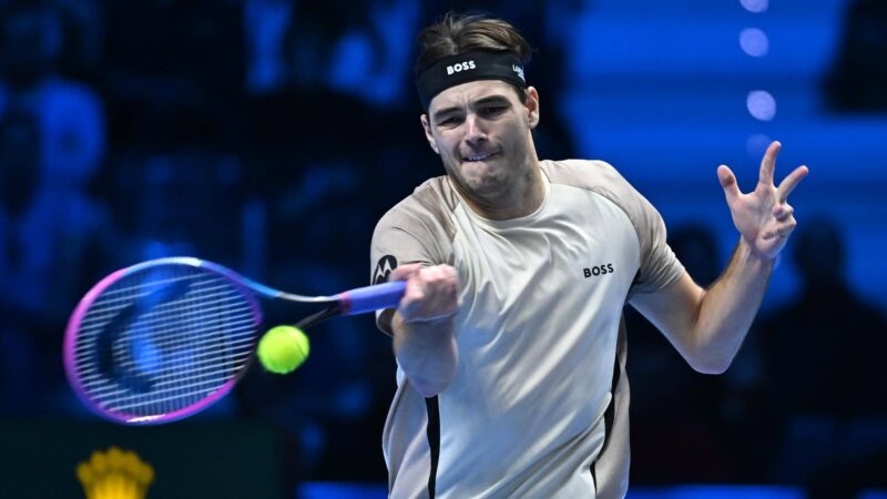 Taylor Fritz flattens Lorenzo Musetti to open ATP Finals in style