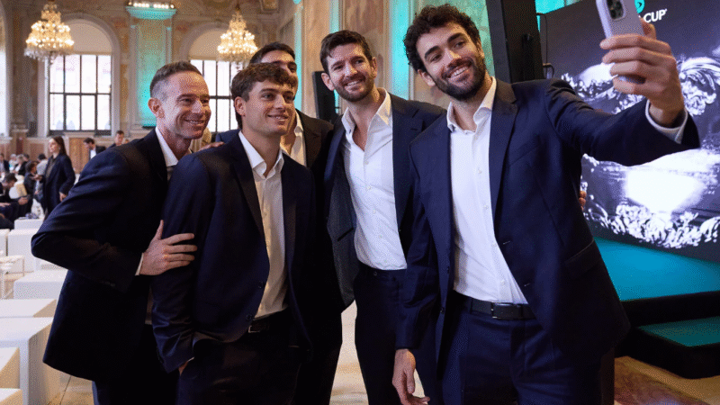 Responsibility, not pressure, as Italy eyes a historic Davis Cup hat trick