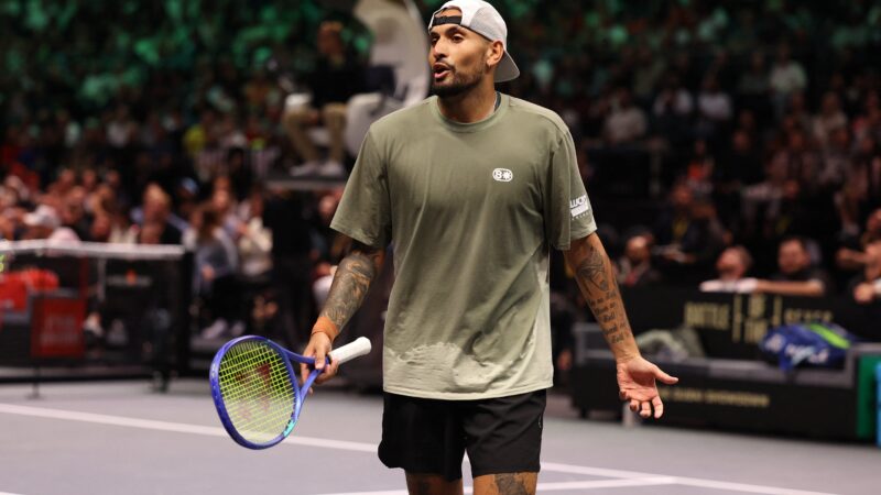 Nick Kyrgios attacks media ‘brainwashing’ after landmark Dubai match