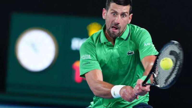 Novak Djokovic reaches historic milestone in Melbourne with win number 100