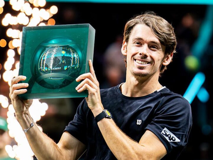 Alex de Minaur finally breaks through, captures first indoor title in Rotterdam