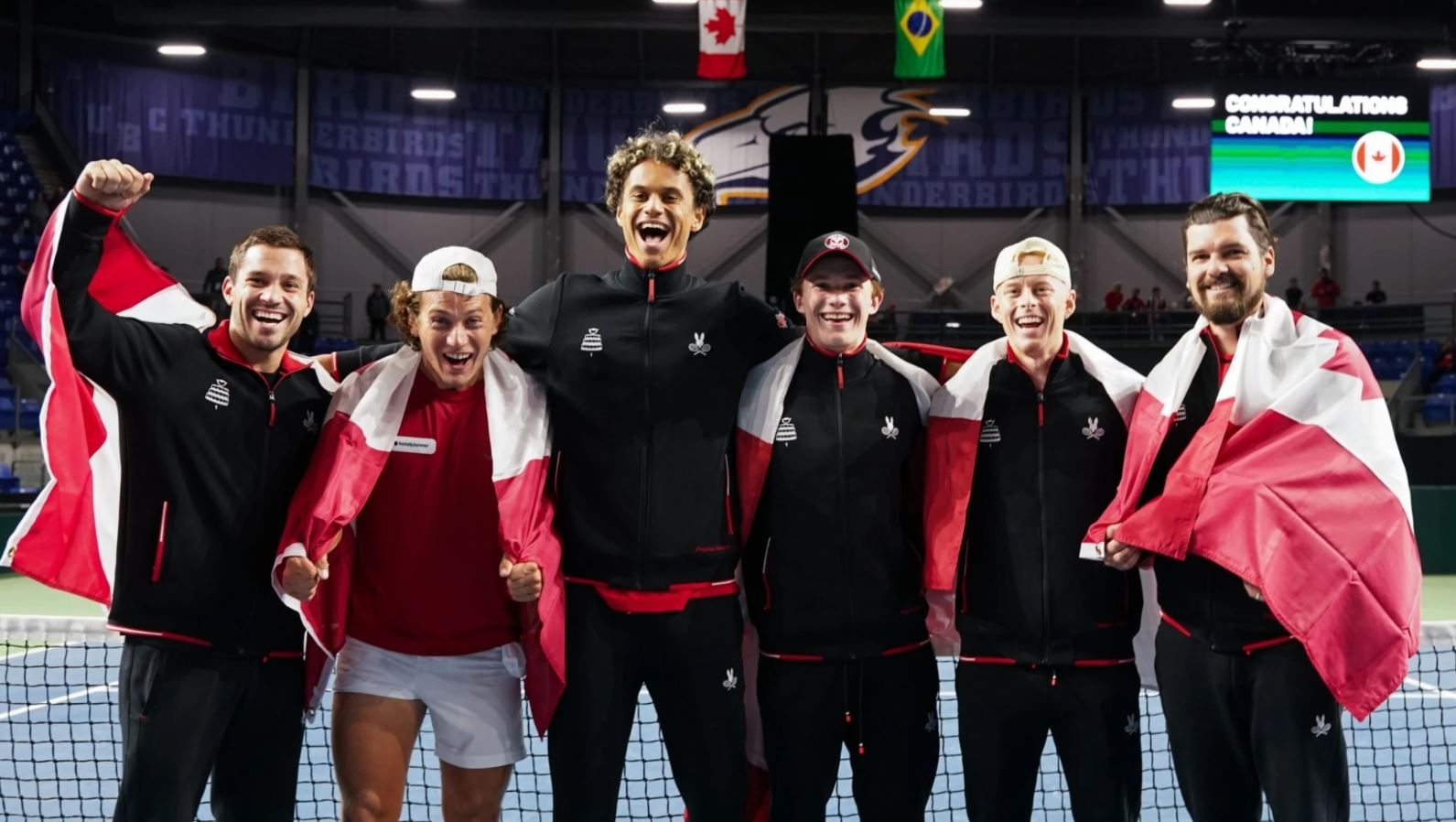 Canada completes stunning Vancouver comeback against Brazil in Davis Cup