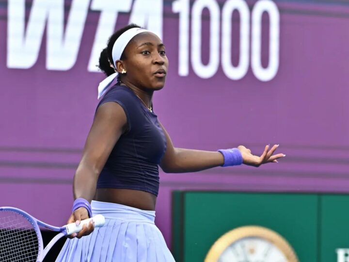 Lucky loser Elisabetta Cocciaretto stuns a flat Coco Gauff in the desert