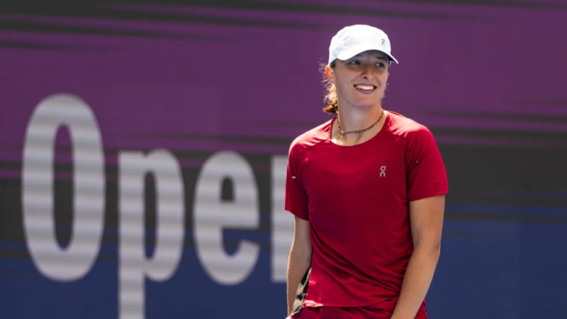 World No. 2 Iga Swiatek chooses quality over quantity in best of five debate