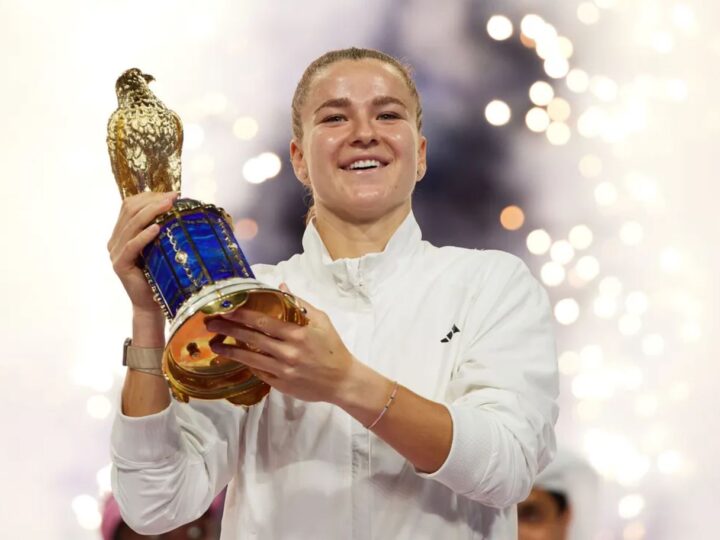 Karolina Muchova silences doubt with long awaited Doha triumph