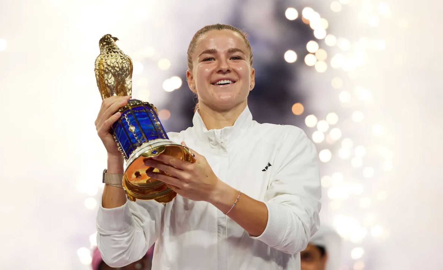 Karolina Muchova silences doubt with long awaited Doha triumph