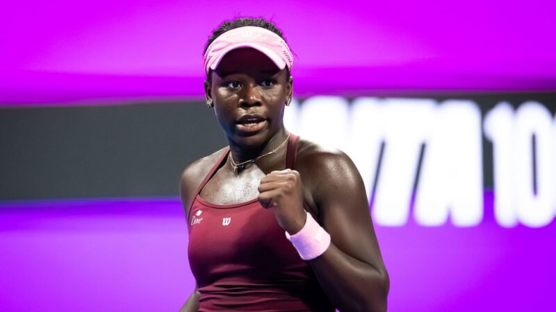 Victoria Mboko saves match point to stun Mirra Andreeva in Doha