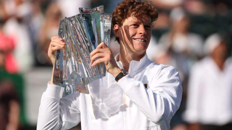 Jannik Sinner wins Indian Wells, conquers the hard court hexagon