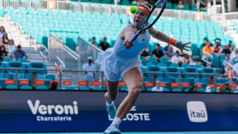 Karolina Muchova and the art of the Miami day off