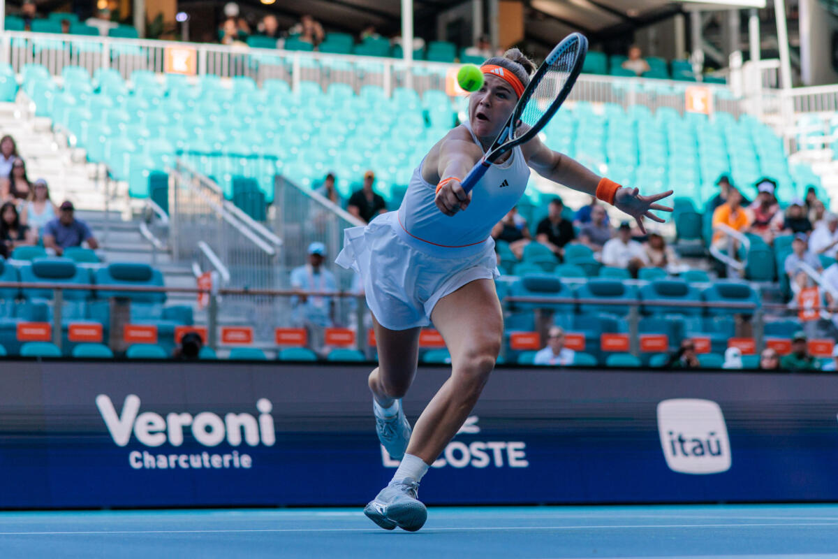 Karolina Muchova and the art of the Miami day off