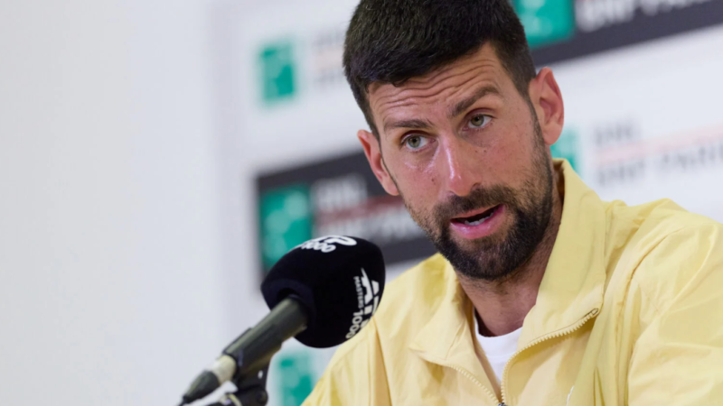 Novak Djokovic exposes the Tennis monopoly